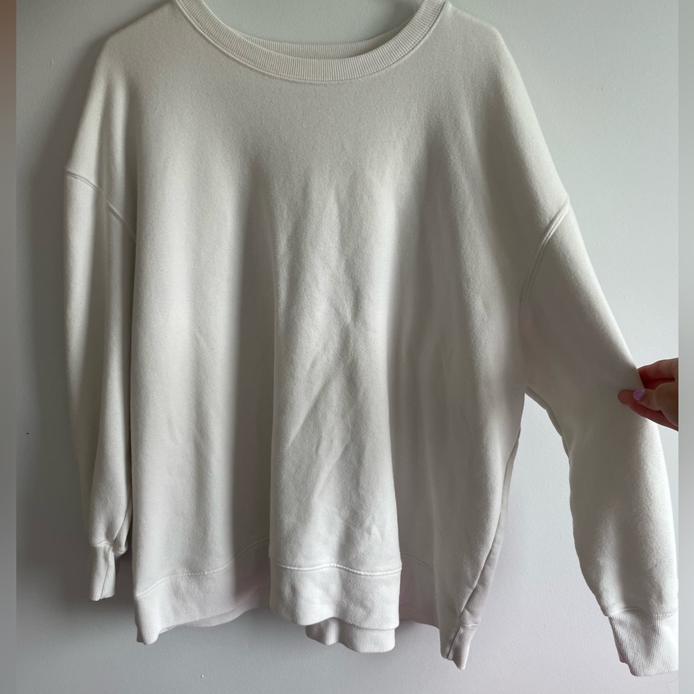 oversized crewneck